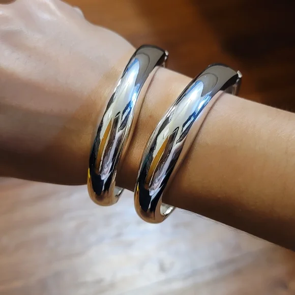Silver Bangles - Picture 2 of 4